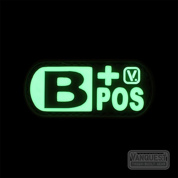 SUPER-LUMEN超亮夜光血型膠章B+：圖片 4