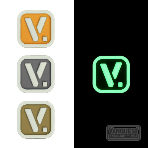 超亮夜光Vanquest [V.]標誌膠章